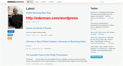 Desktop Screenshot of emanuelderman.com
