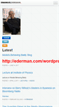 Mobile Screenshot of emanuelderman.com